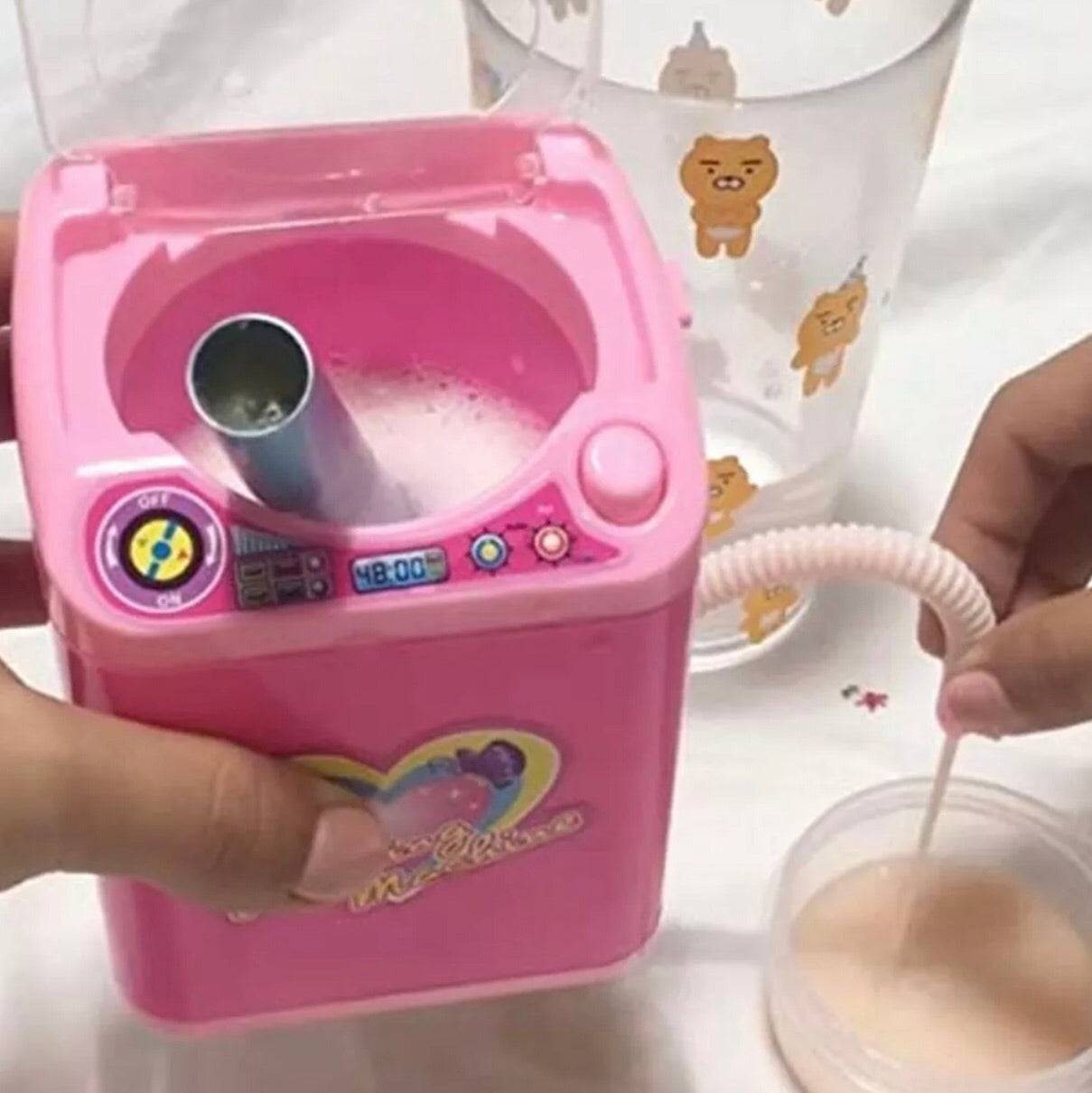 Lavadora De Brochas Maquillaje