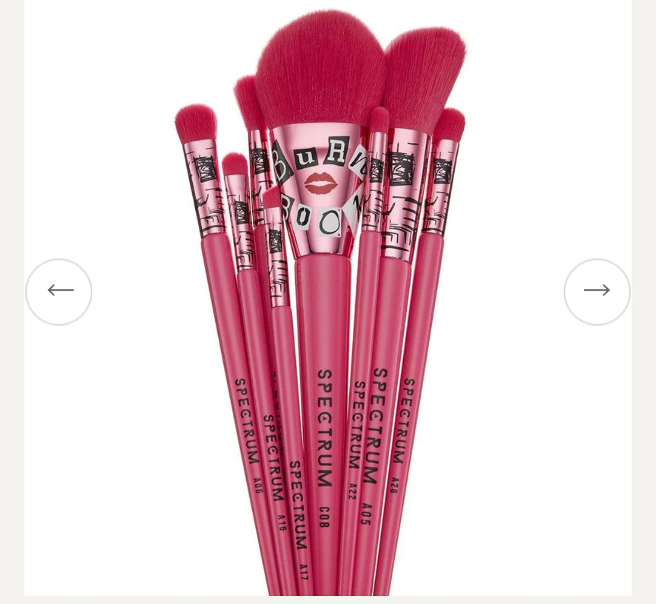 Mean Girls Bolsa Crossbody Y Brochas Maquillaje