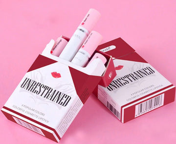 Labiales En Forma De Cigarro Cajetilla