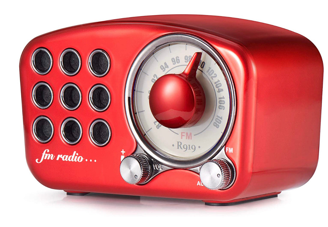 Bocinas Bluetooth Vintage Retro Bocina