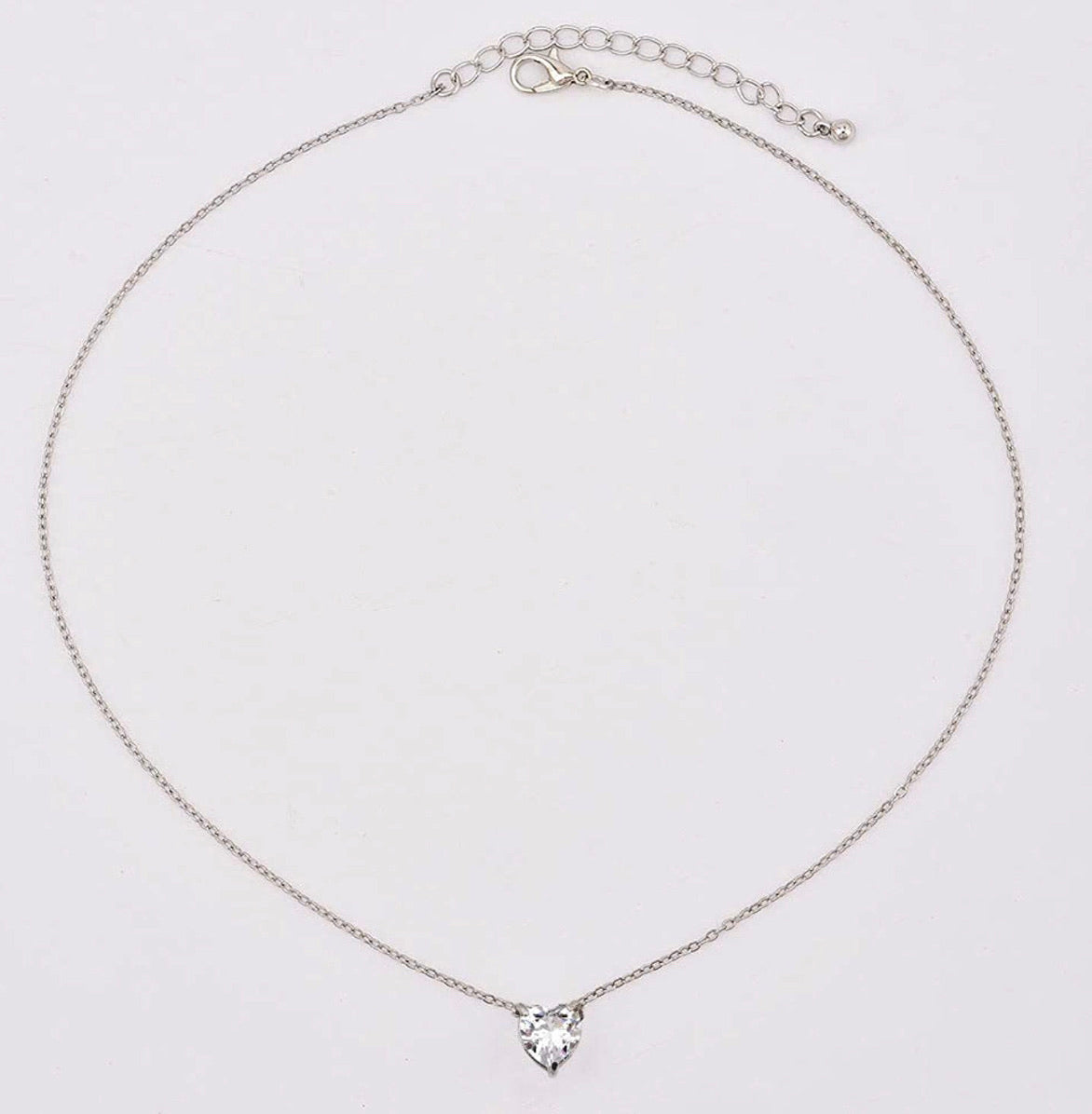 Gargantilla Corazón Zirconia