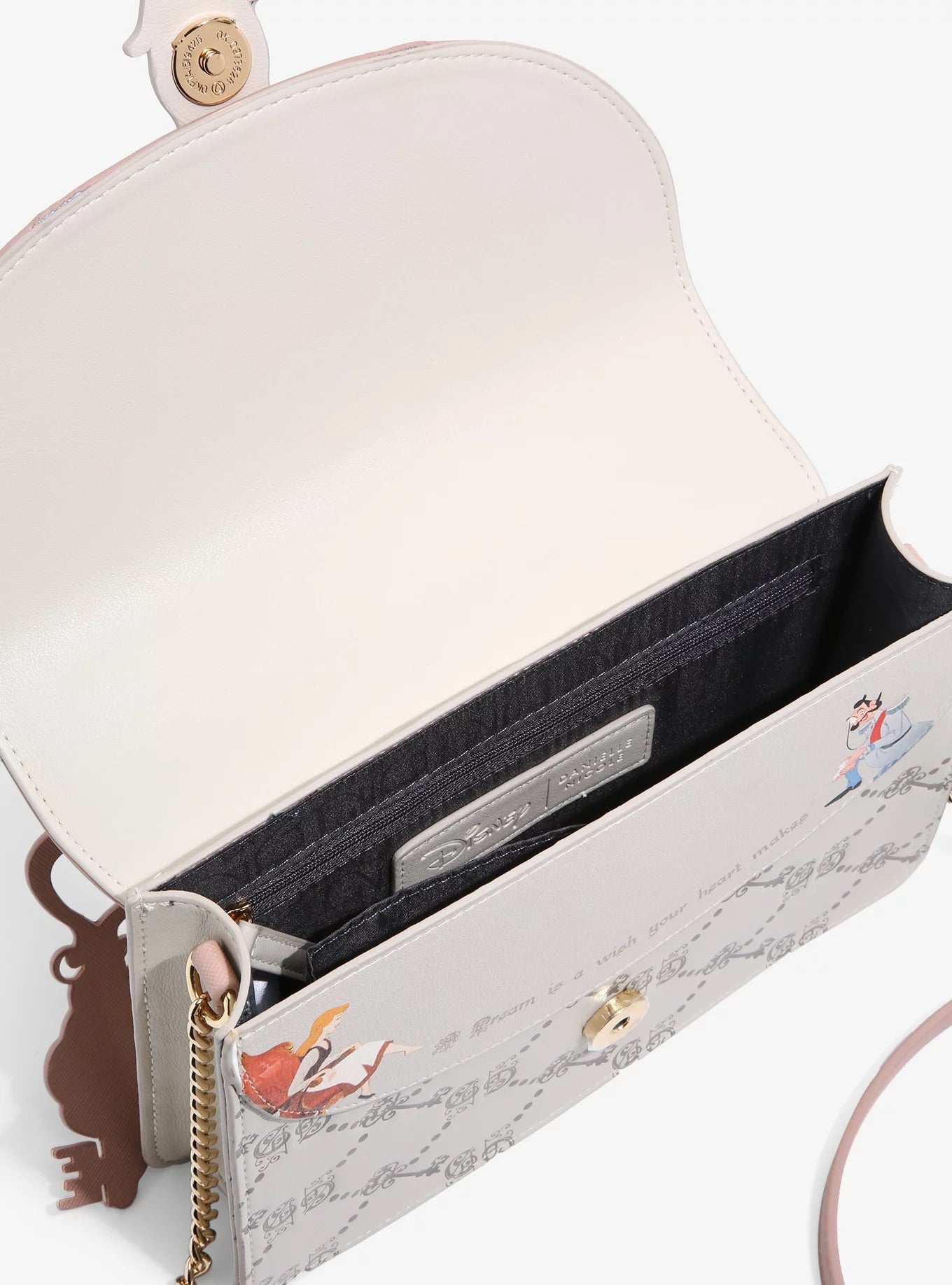 Cenicienta Bolso Crossbody Rosa Pastel