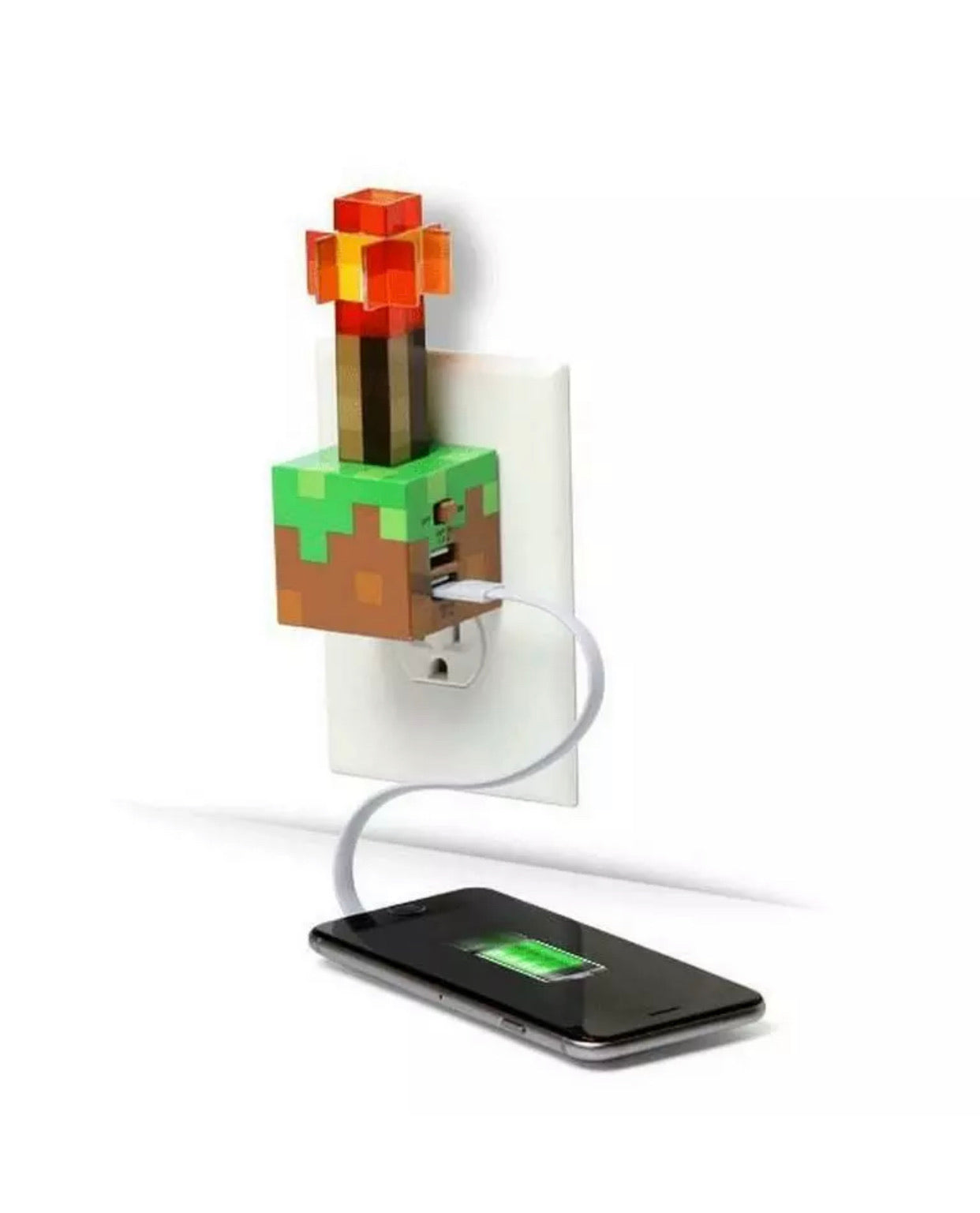 Cargador USB Minecraft