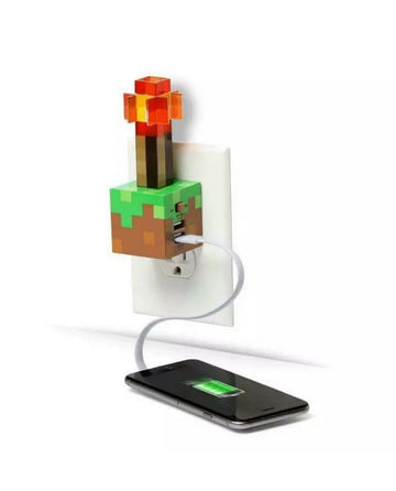 Cargador USB Minecraft
