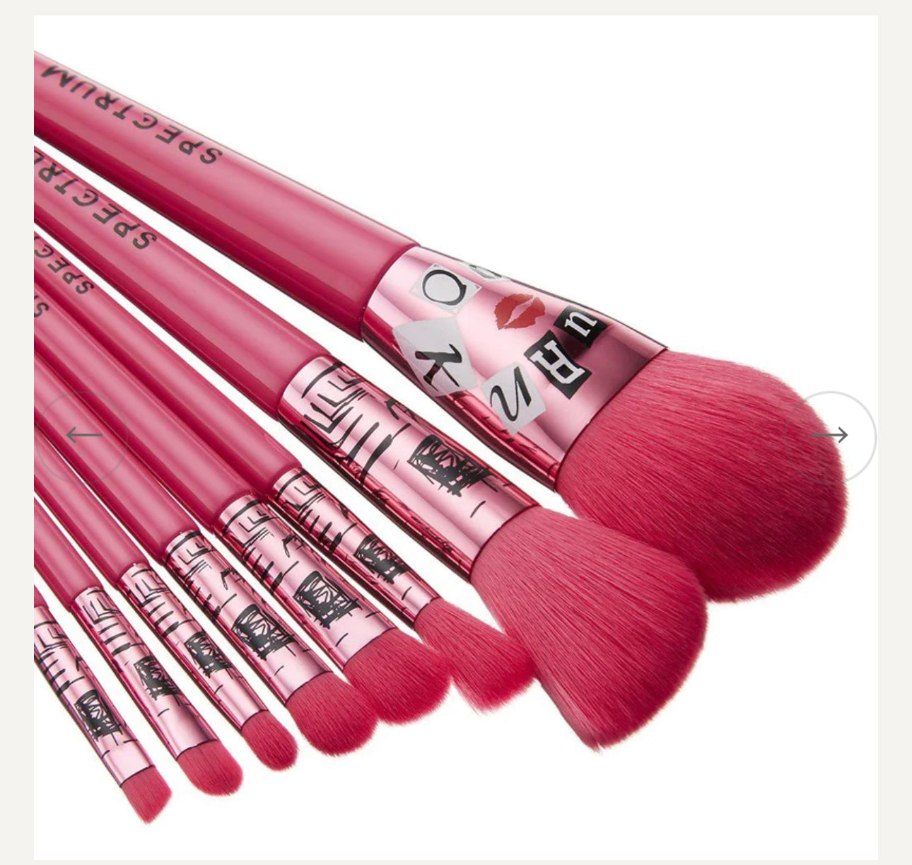 Mean Girls Bolsa Crossbody Y Brochas Maquillaje