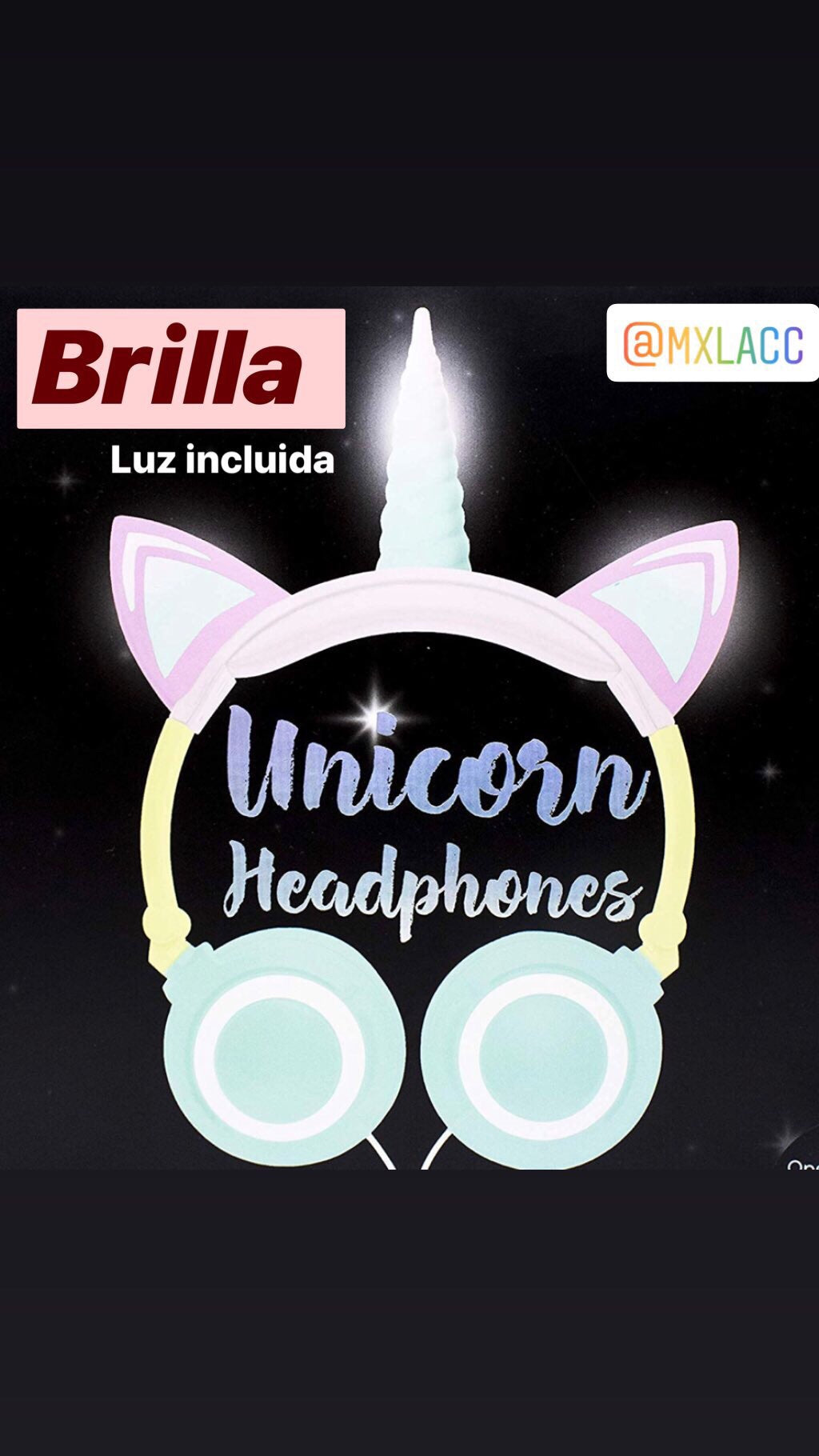 Audífonos Unicornio