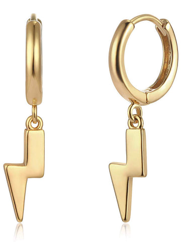 Aretes Rayo Hoops