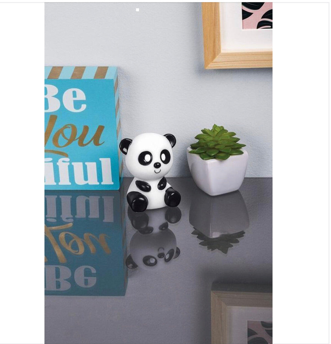 Panda Luz Led Escritorio