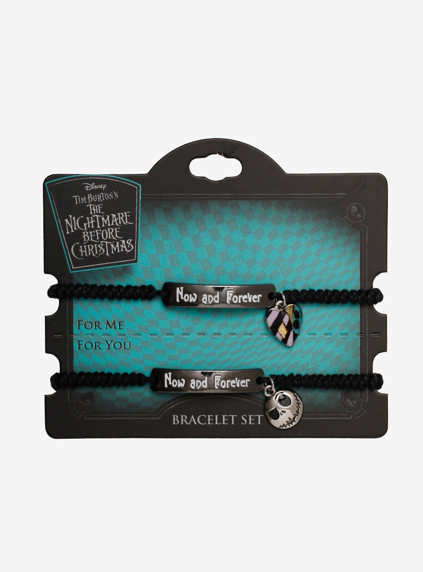 Extraño Mundo De Jack Set De Pulseras Jack y Sally
