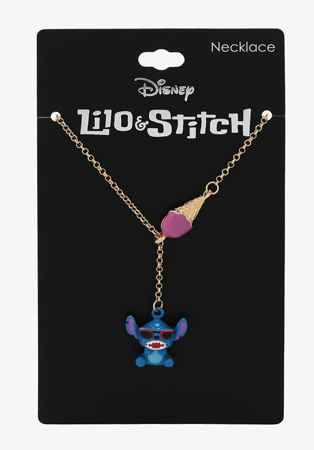 Stitch Collar Nieve Helado