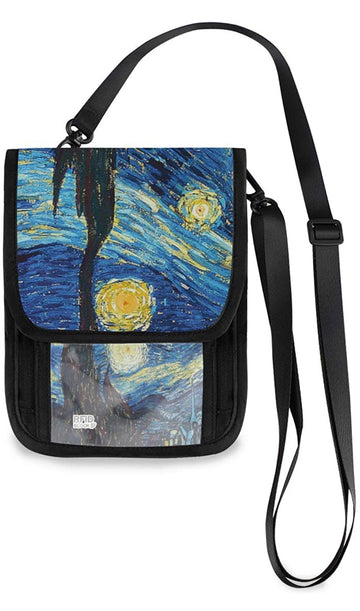 VanGogh Bolsa Monedero Crossbody