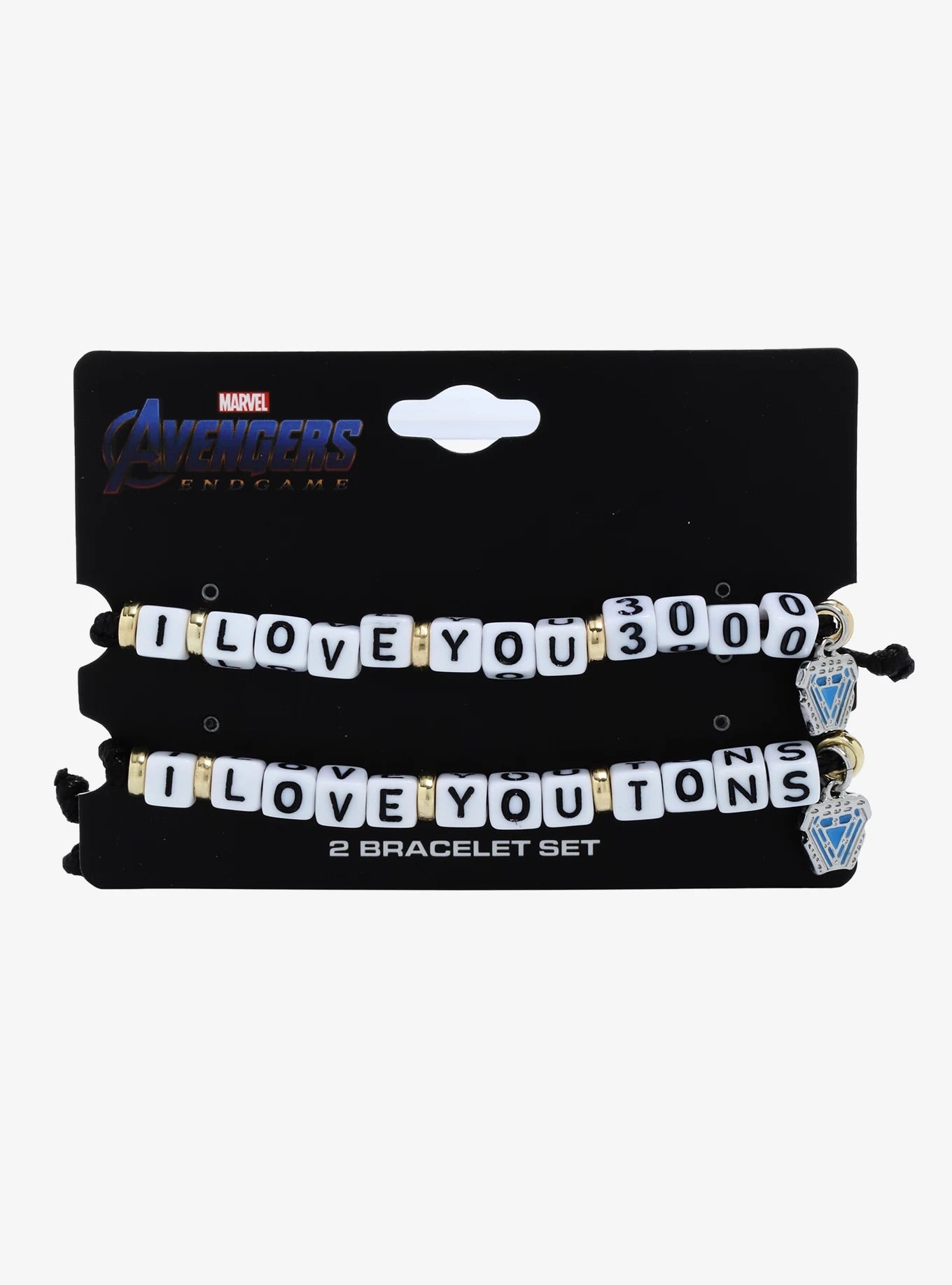 Iron Man Set De Pulseras Tony Stark I Love You 3000