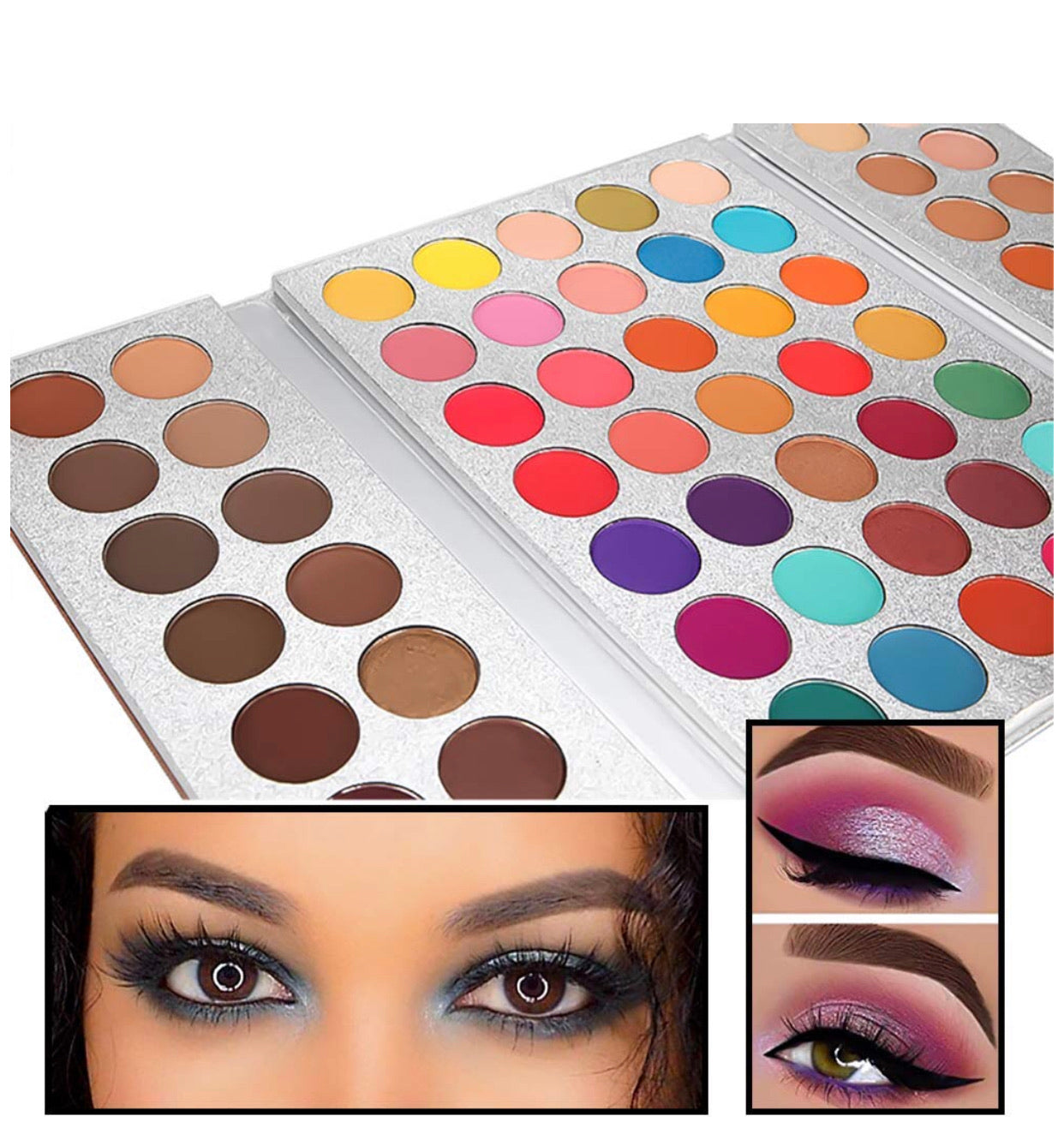 Set Beauty Glazed Paleta 63 Colores