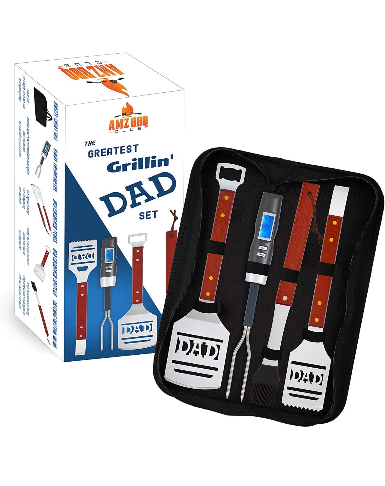 Set Asado Espátulas Para Papá