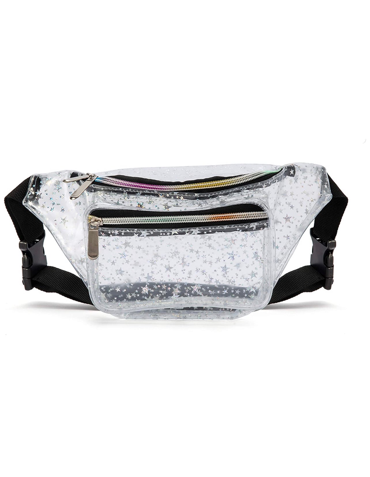 Cangurera Transparente Estrellas