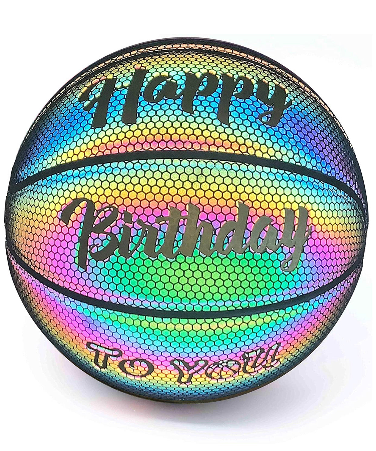 Pelota Basketball Reflectante Luminosa