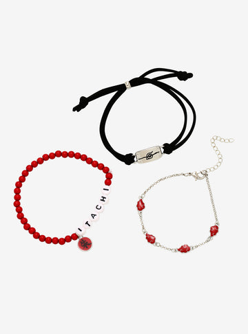 Naruto Set De Brazaletes Itachi Akatsuki