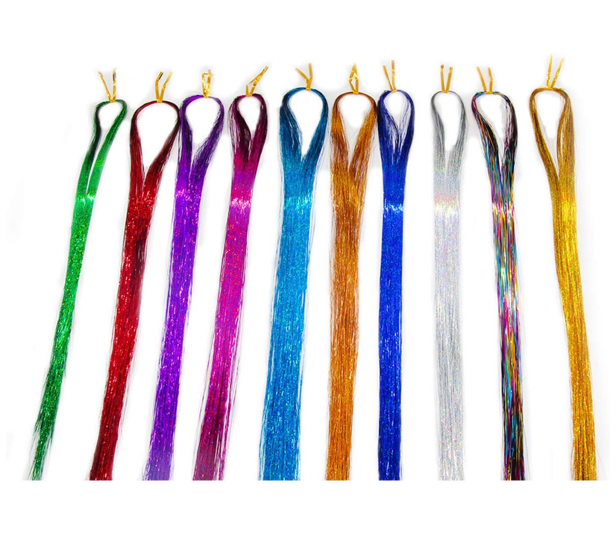 Extensiones De Cabello Colores Hair Tinsel