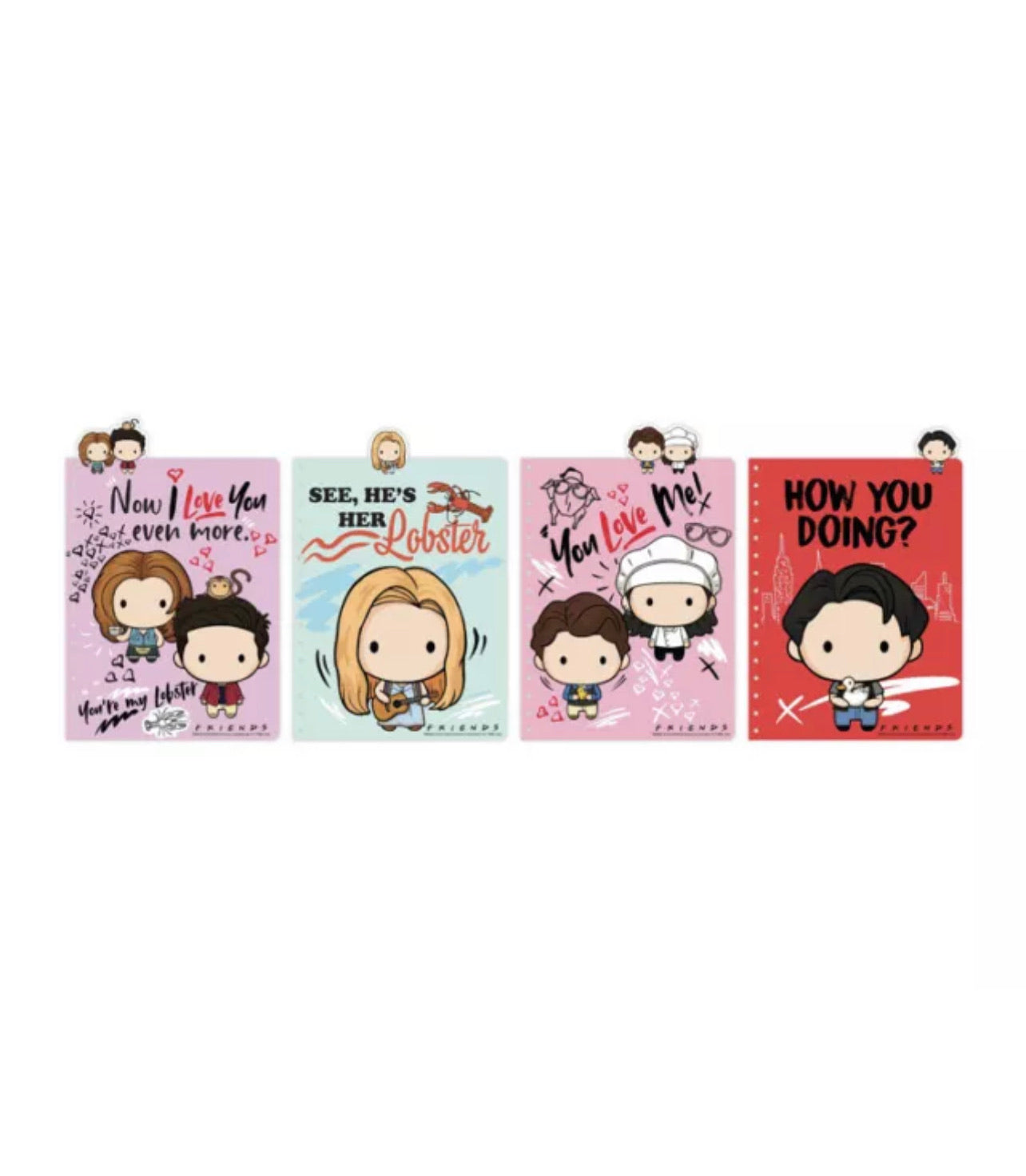 Friends Cuaderno Chibi