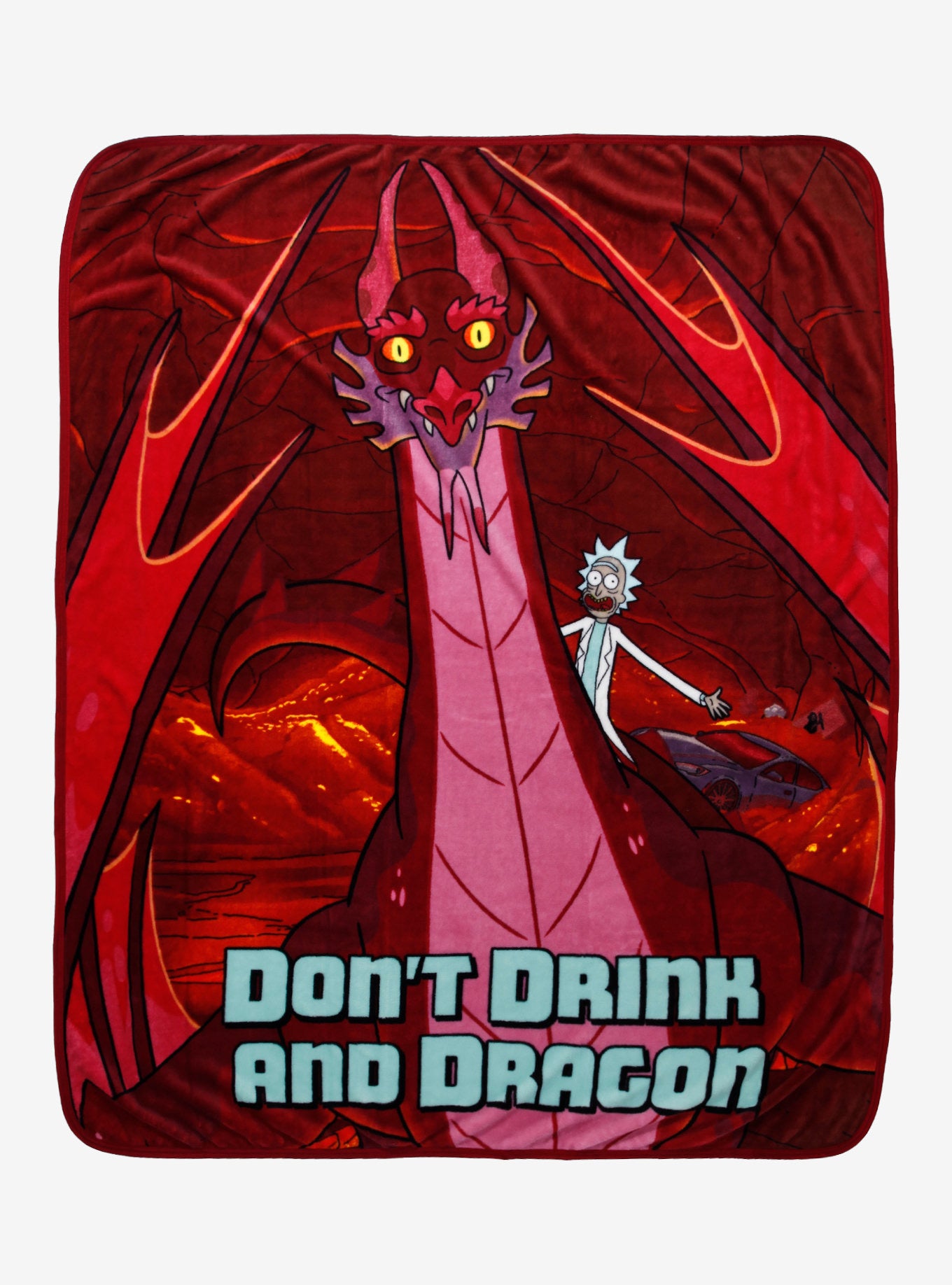 Rick y Morty Cobija Dragon