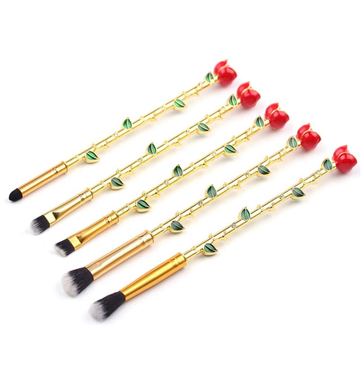 Brochas De Rosa Flor Roja