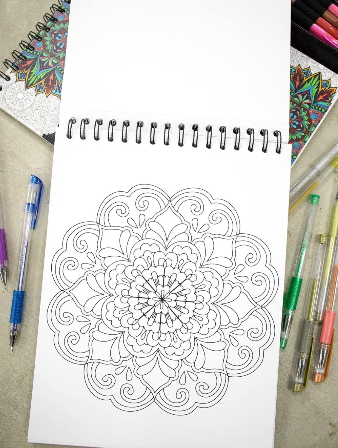 Cuaderno Para Dibujar Mándalas