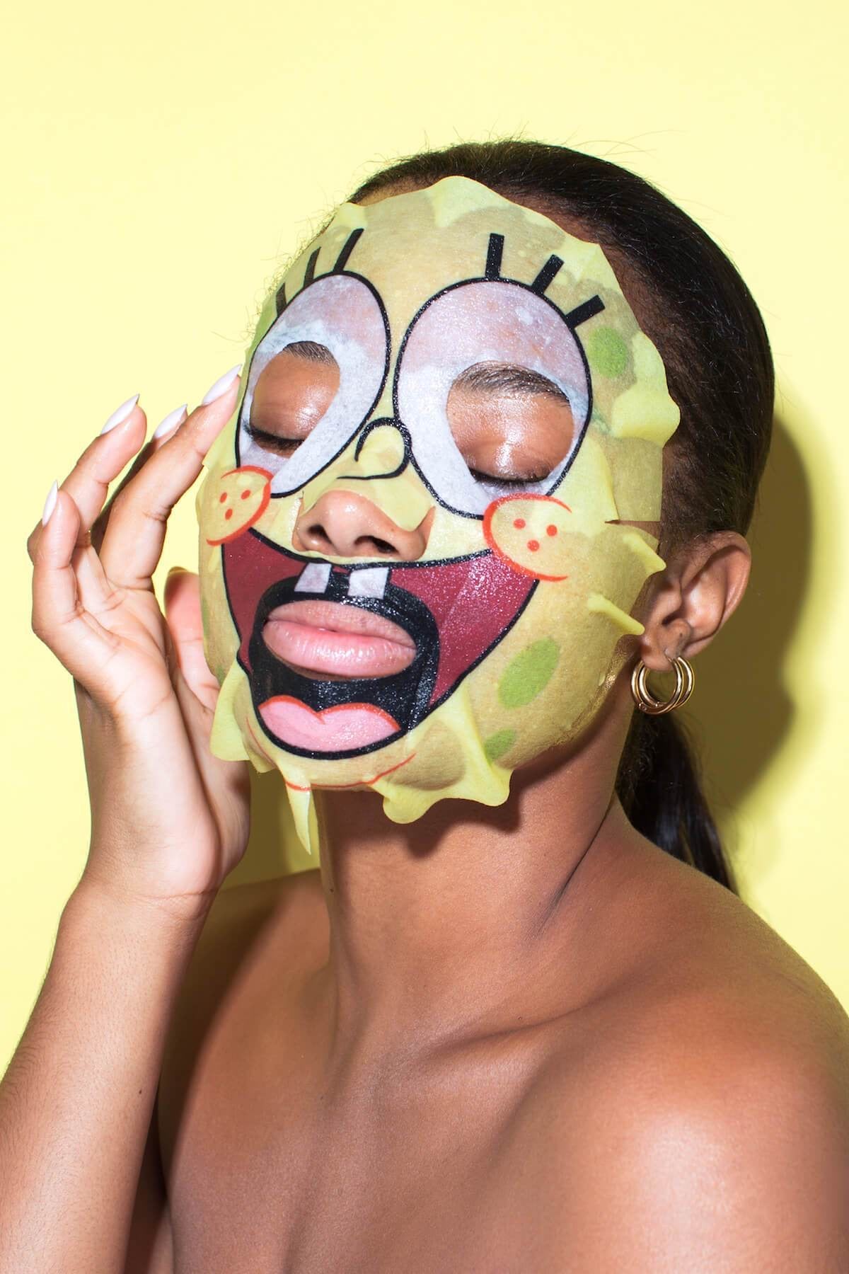 Bob Esponja Set de 4 Mascarillas