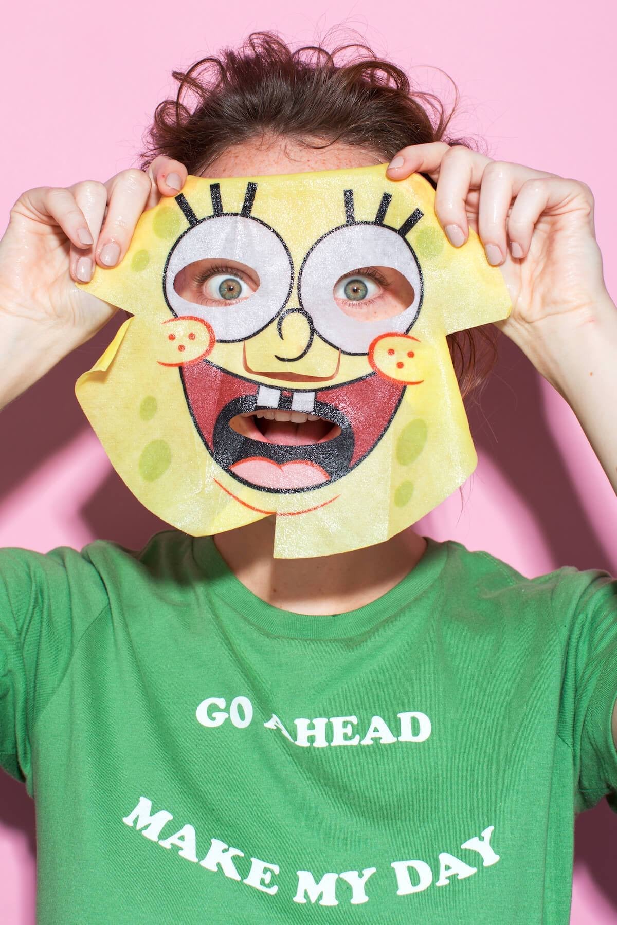 Bob Esponja Set de 4 Mascarillas