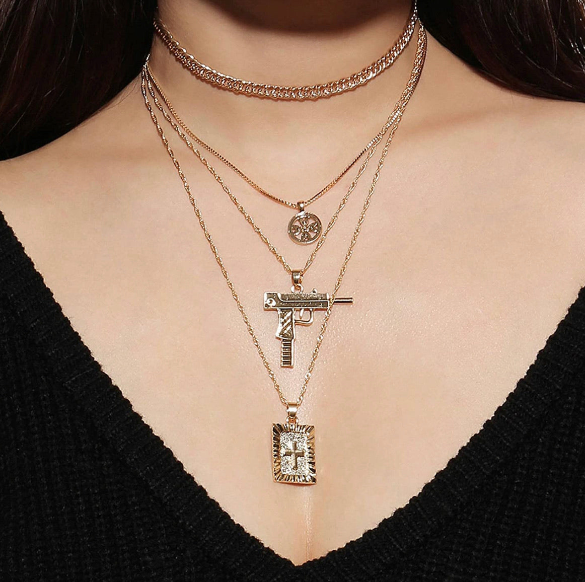 Collar Layers Agvana Guns