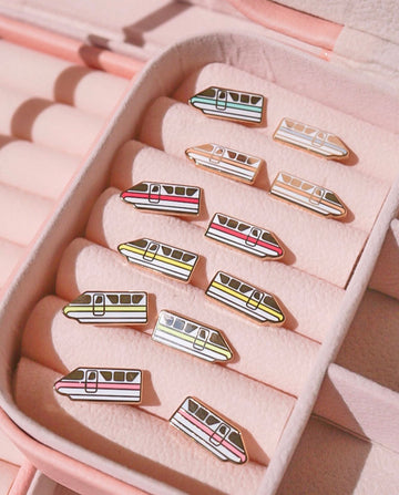 Disney Aretes Tren Monorail