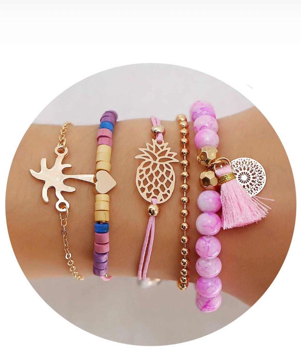 Set De Pulseras Mixto