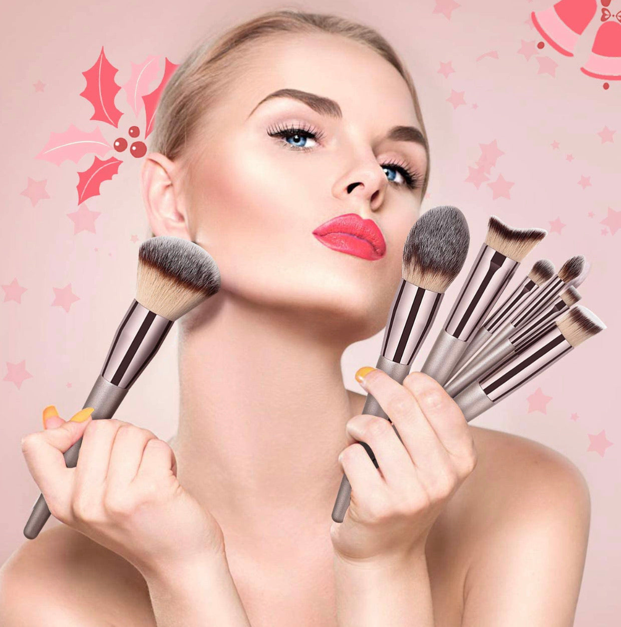 Brochas Dorado 20 pcs Champagne Bestope