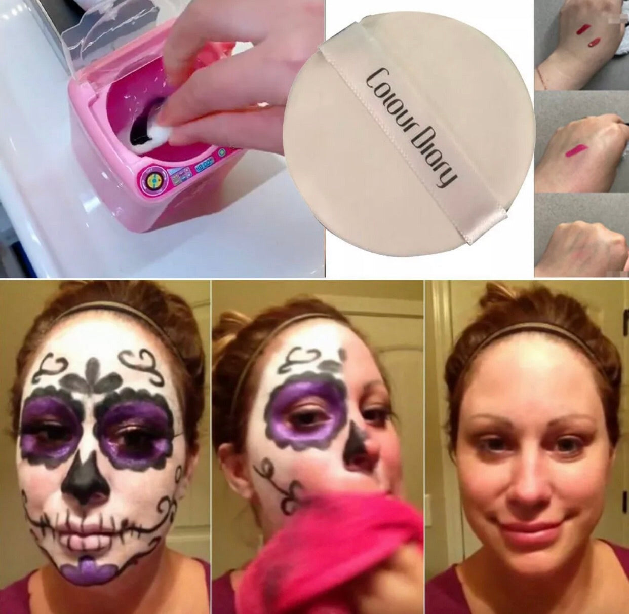 Lavadora De Brochas Maquillaje