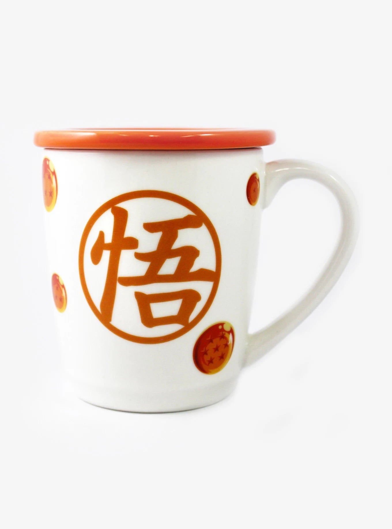 Dragon Ball Taza Con Tapadera Ceramica