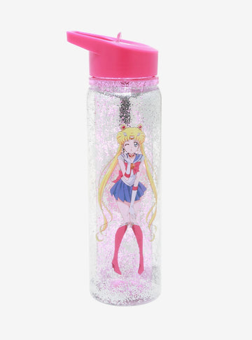 Botella De Agua Sailor Moon Glitter