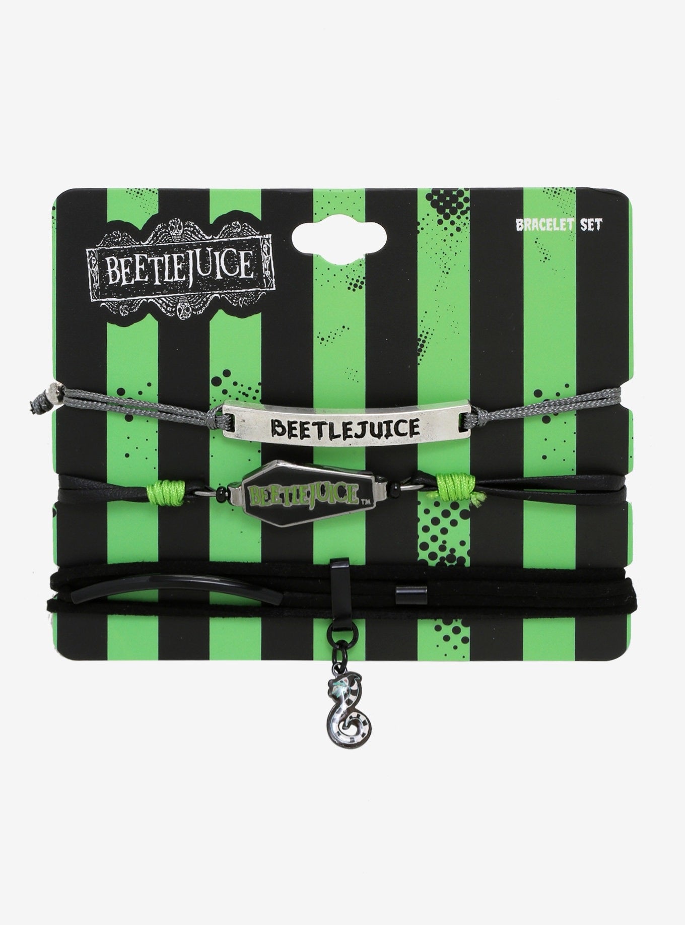 Set De Brazaletes BeetleJuice