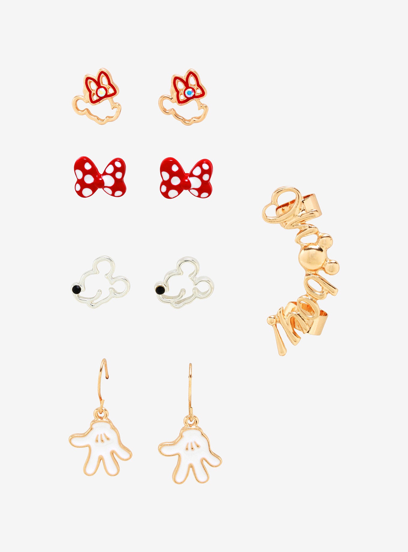 Mickey Mouse Set de Aretes Minnie Mouse Disney