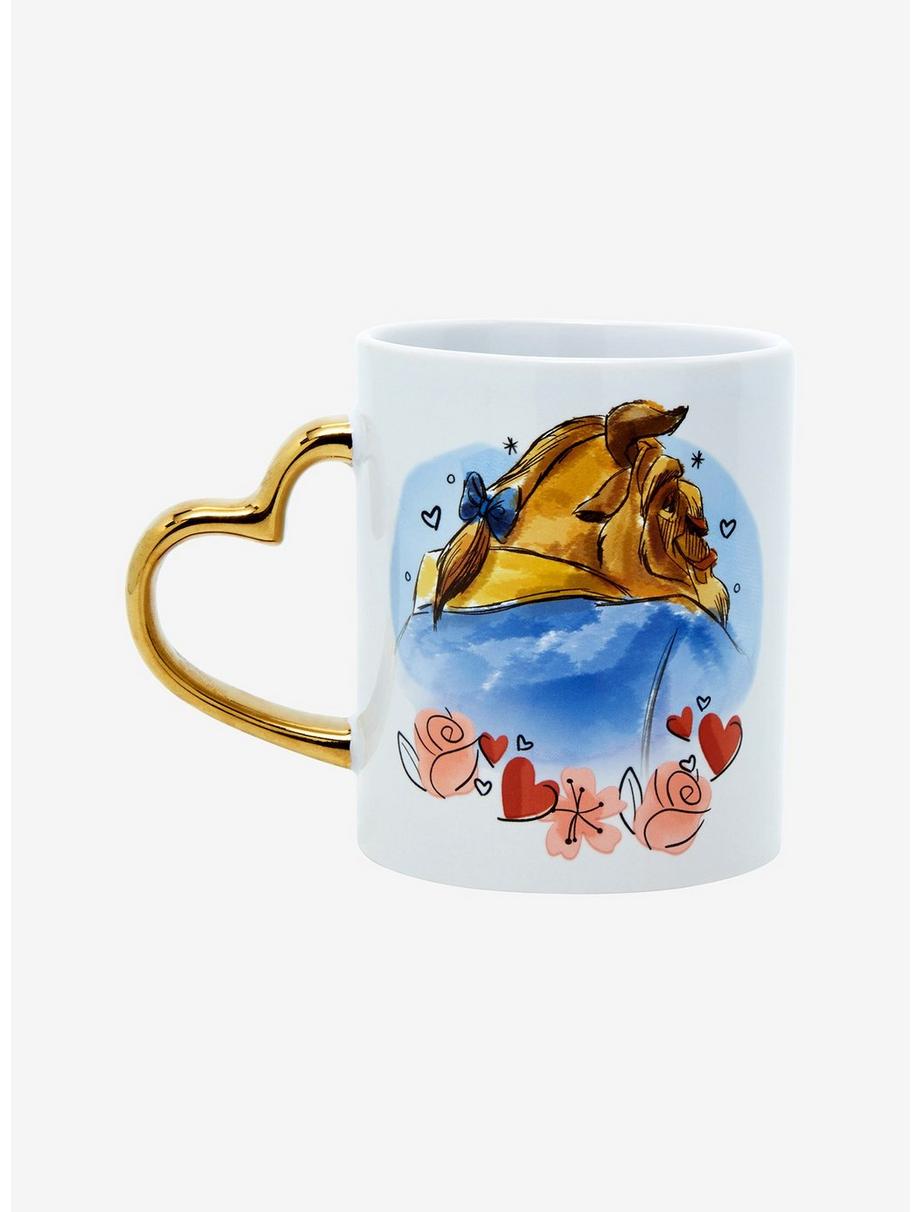 La Bella Y La Bestia Taza Set Pareja