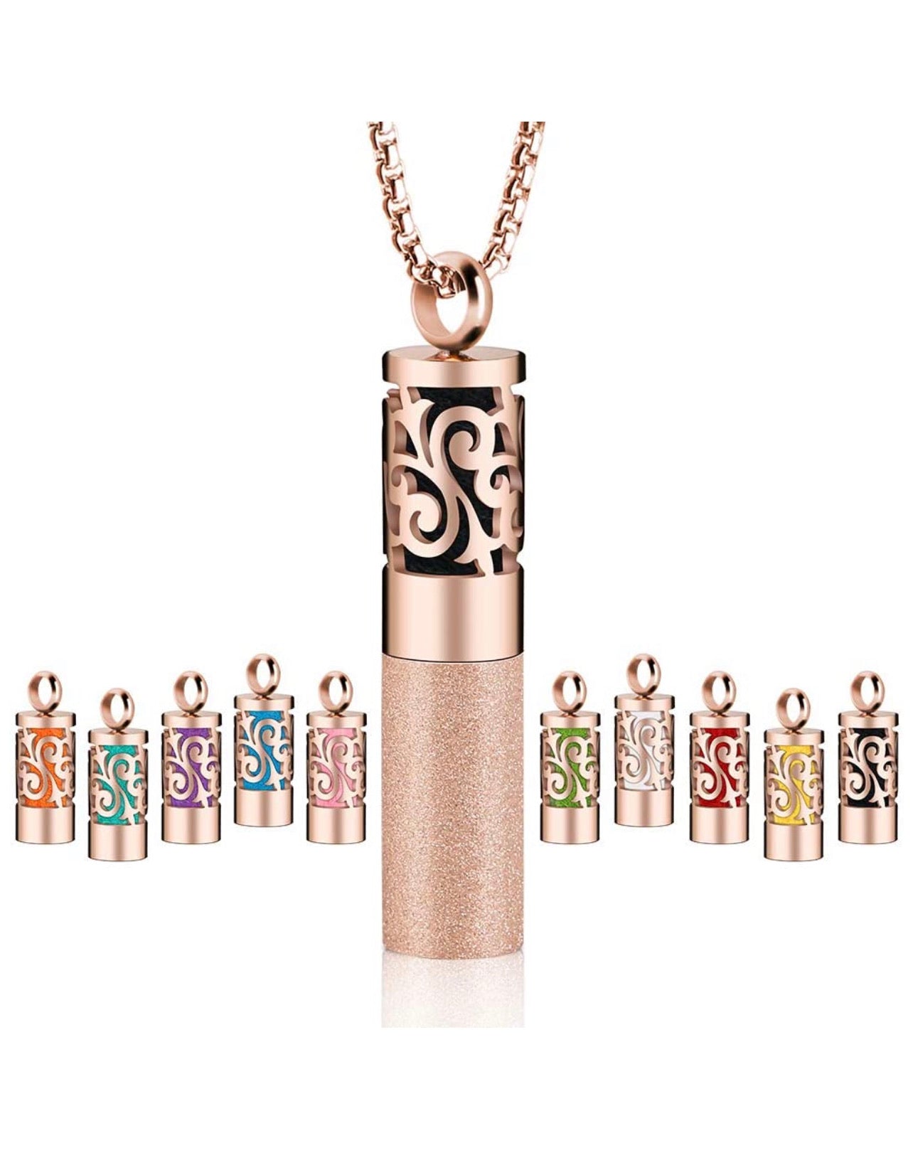 Collar Difusor Guarda Notas Rosegold