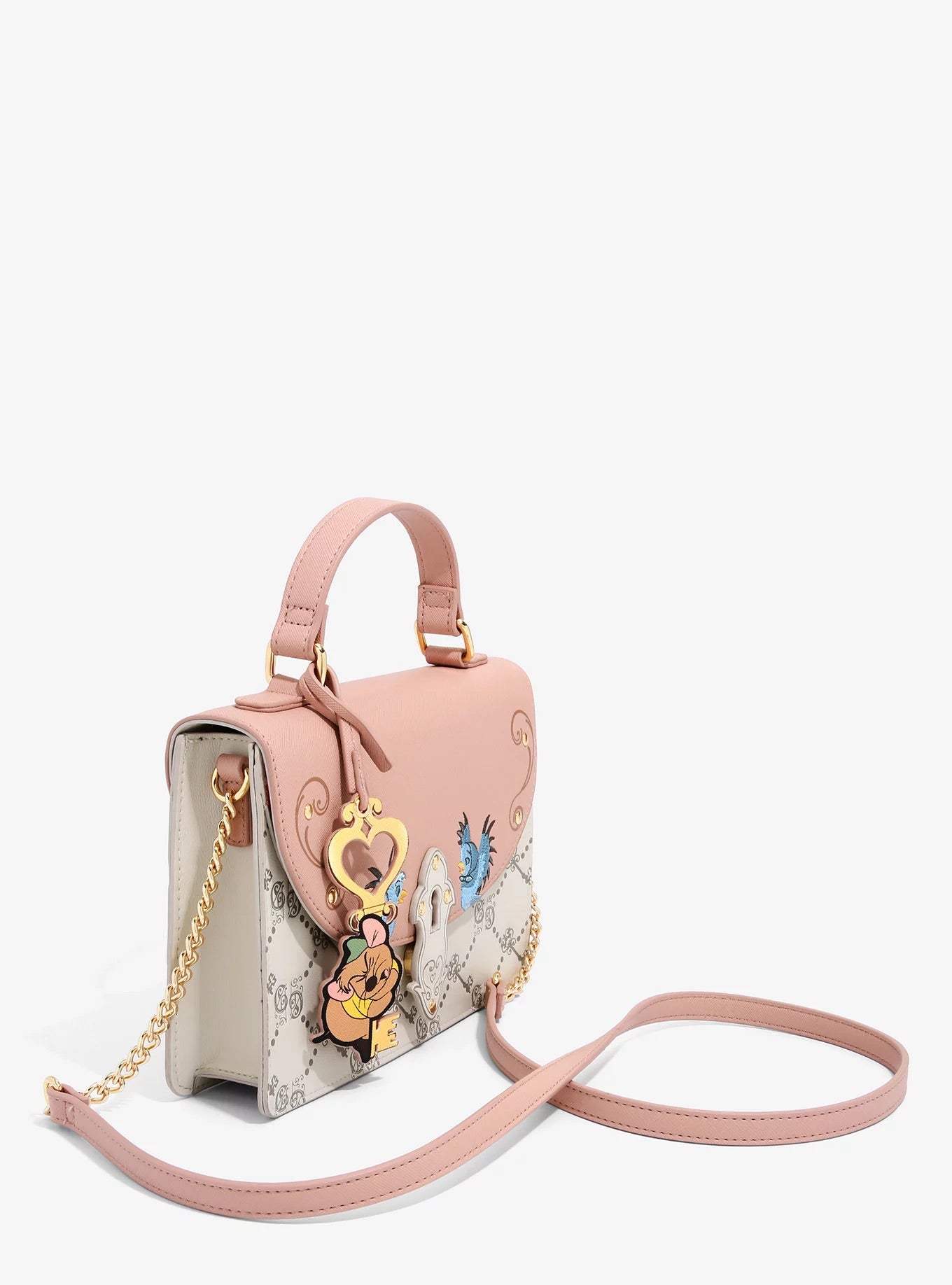 Cenicienta Bolso Crossbody Rosa Pastel
