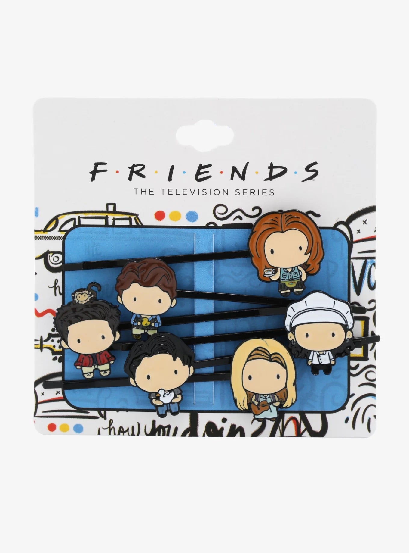 Friends Bobby Pin Set Broche Cabello