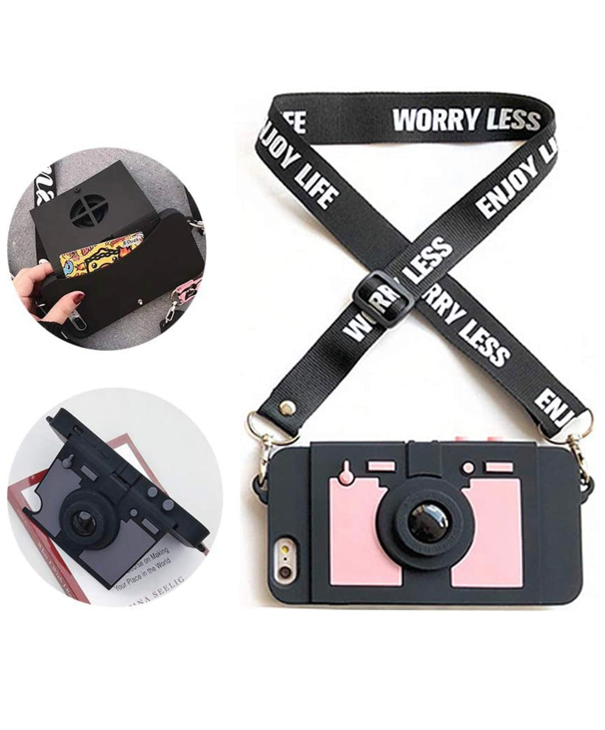 Cámara Case IPhone Con Correa