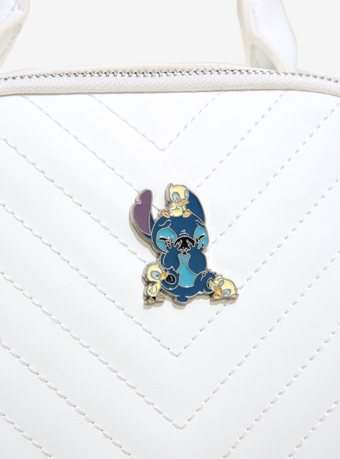 Lilo & Stitch Mochila Stitch Blanca Patitos