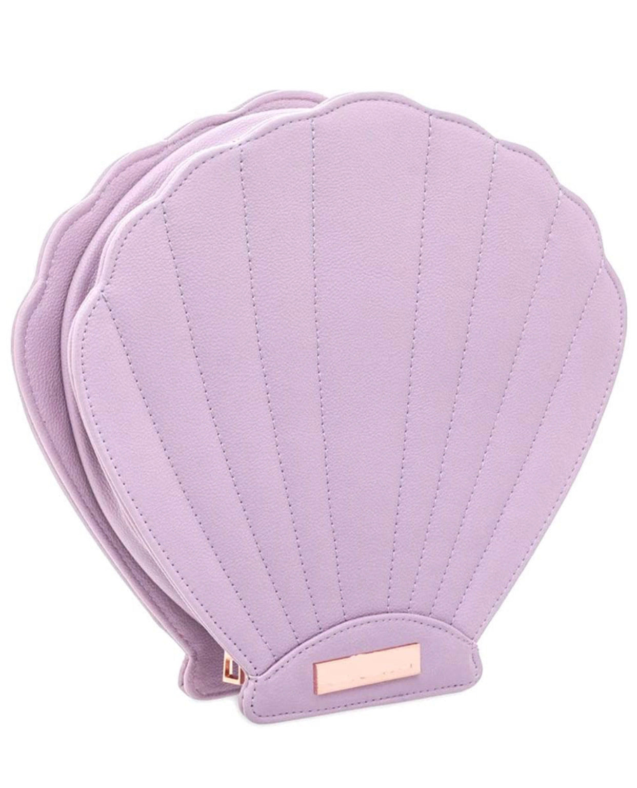 Estuche De Brochas Sirena Concha De Mar Rosa