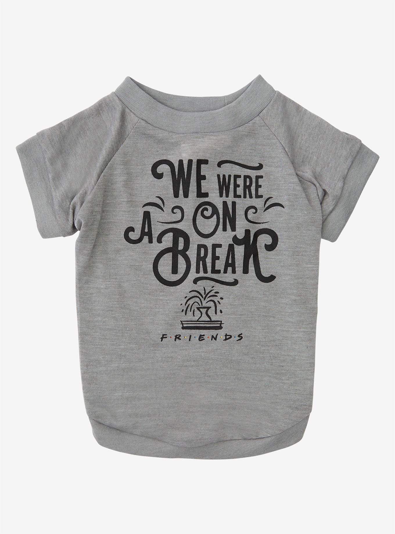 Friends Camisa Para Perro Mascota "We Were On A Break"