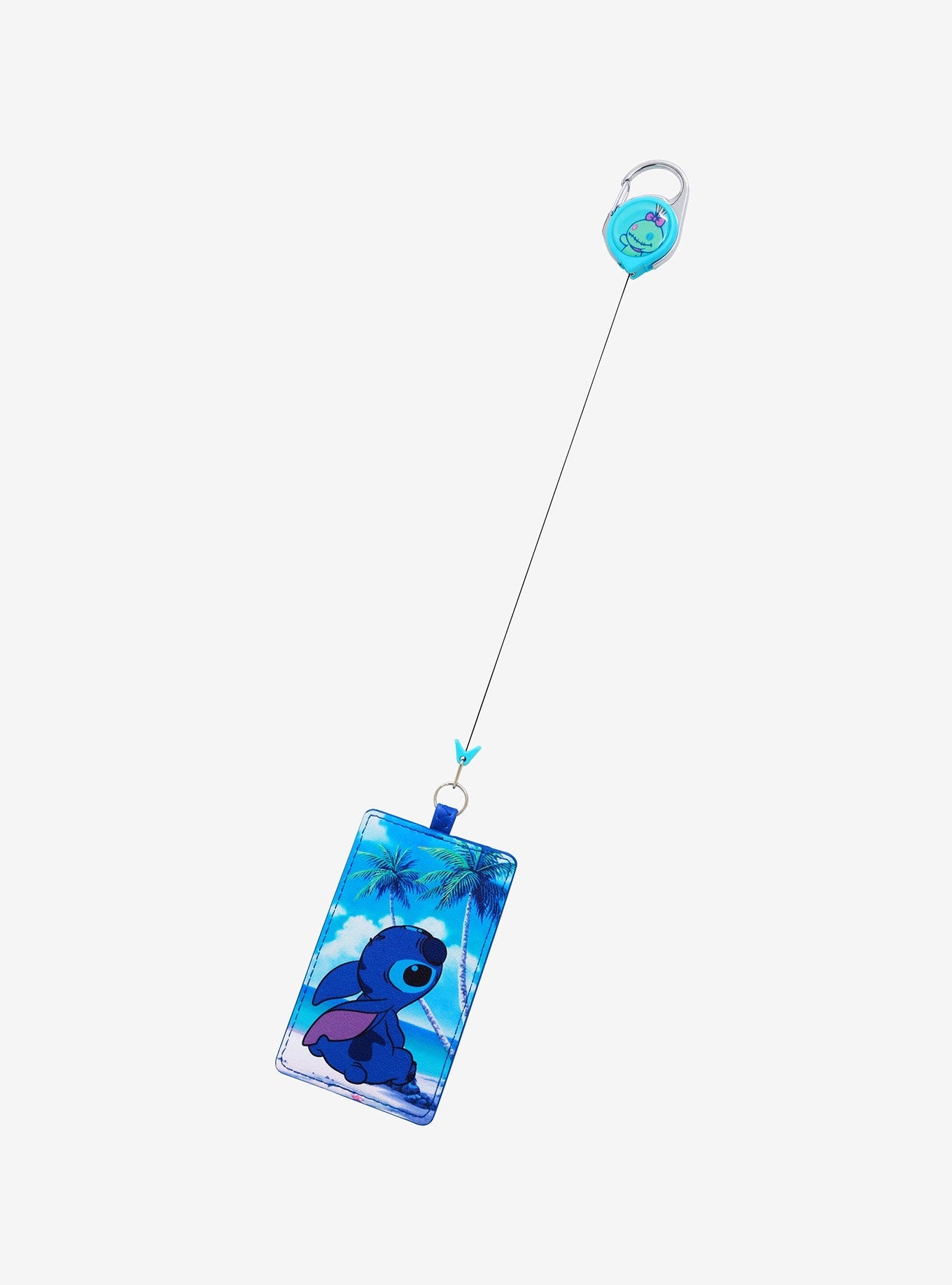 Lilo & Stitch Porta Gafete Stitch y Scrump