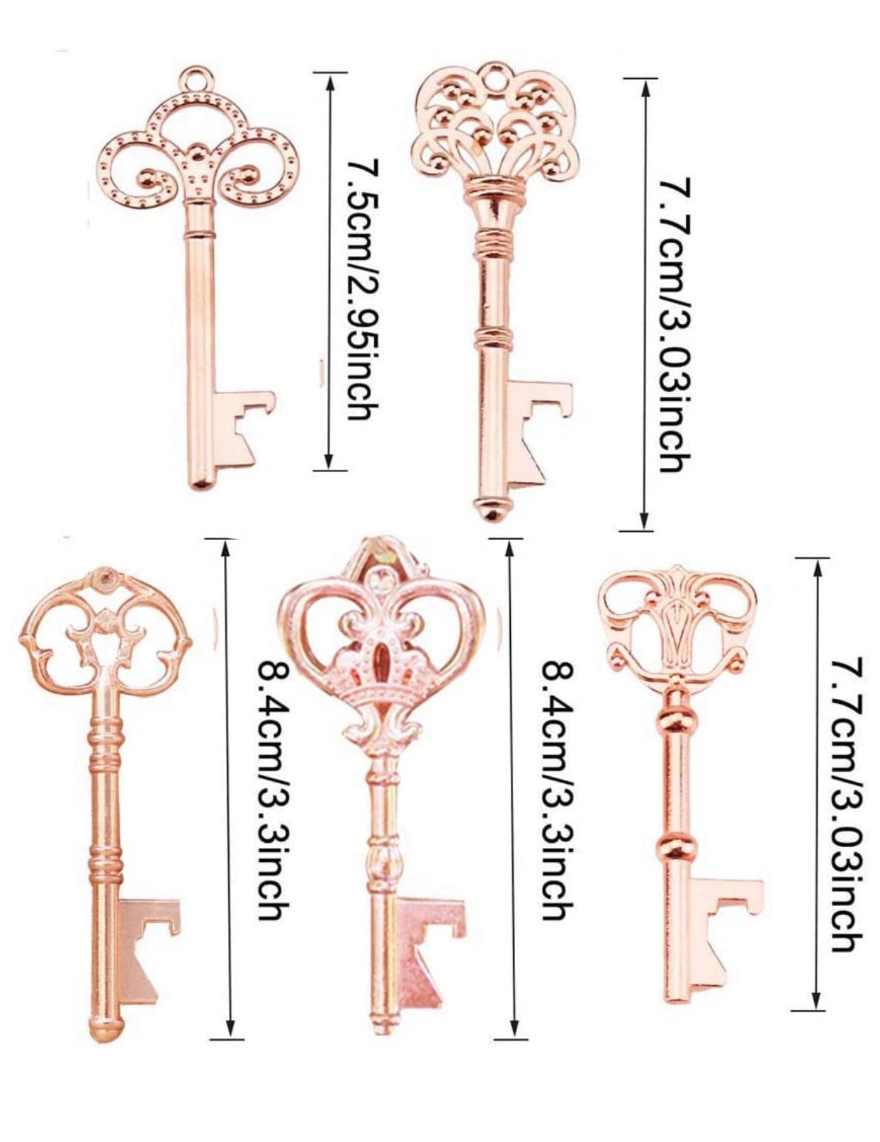 Destapador De Llaves Paquete De 50 piezas