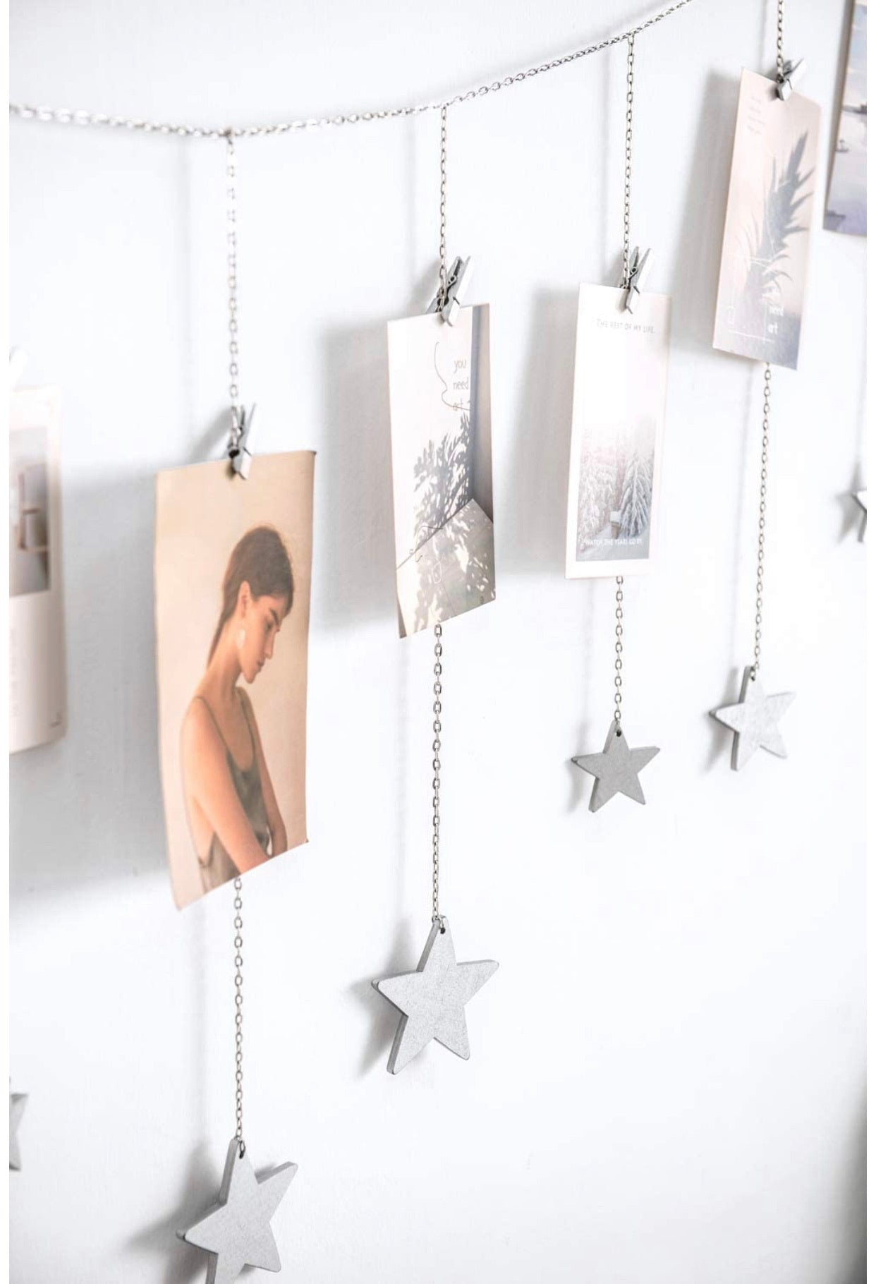 Cuerda Estrellas Para Colgar Fotos