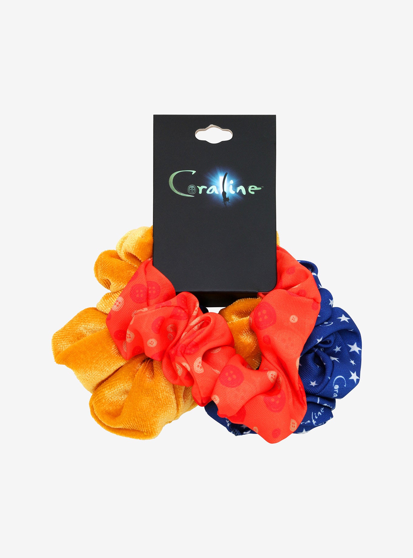 Coraline Scrunchies Colores