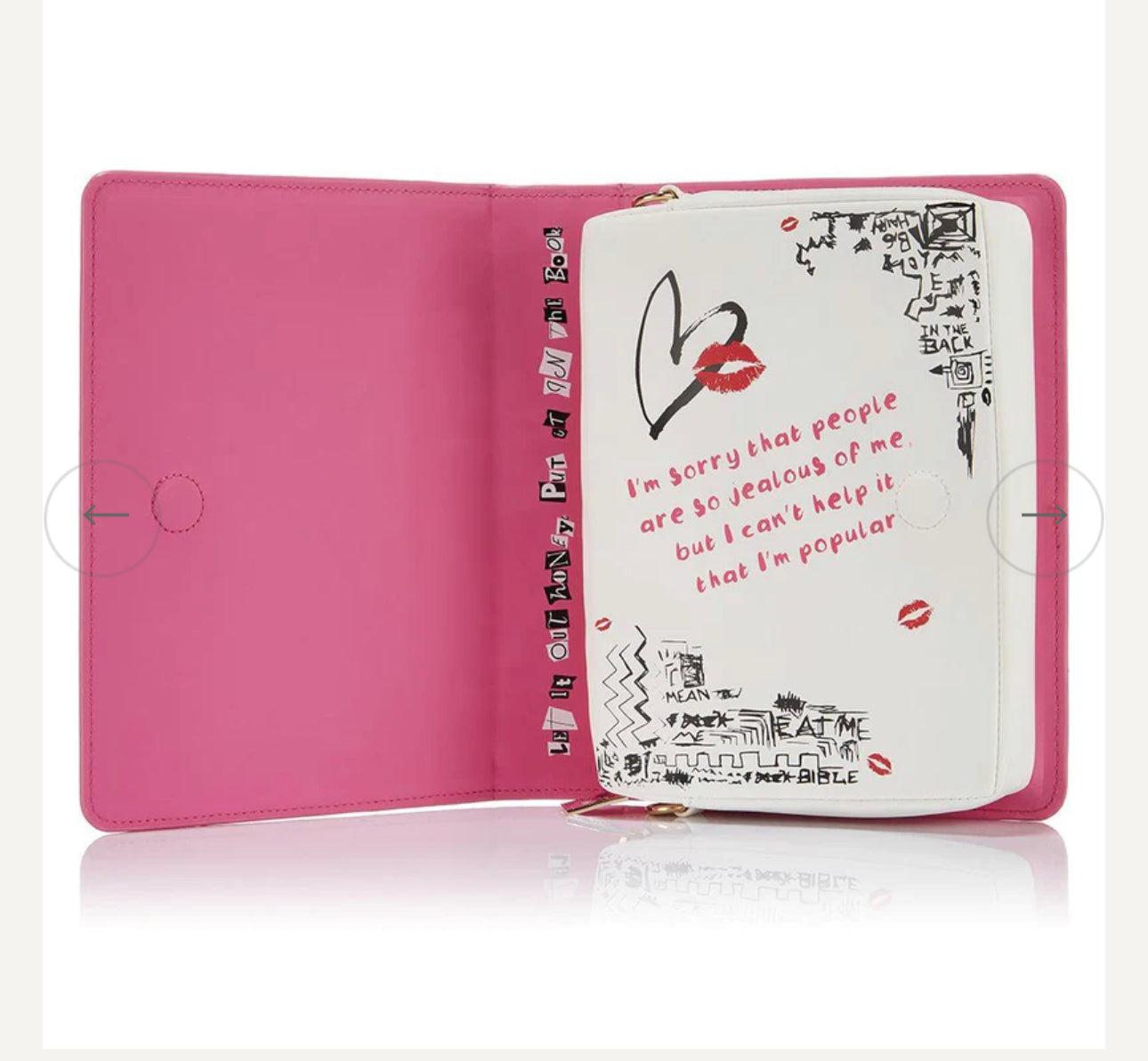 Mean Girls Bolsa Crossbody Y Brochas Maquillaje